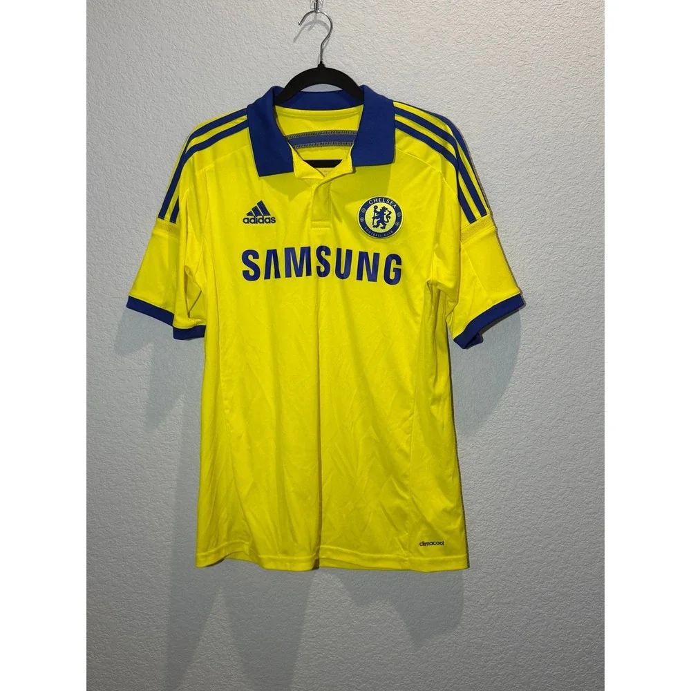 Adidas Mens Chelsea FC‎ Away Jersey Yellow Medium